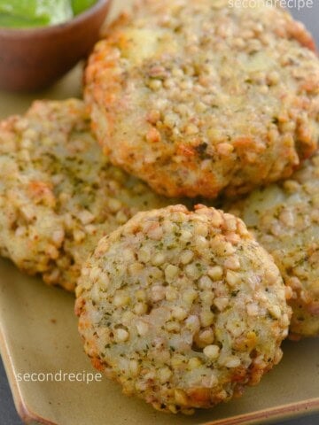 air fryer kuttu ki tikki