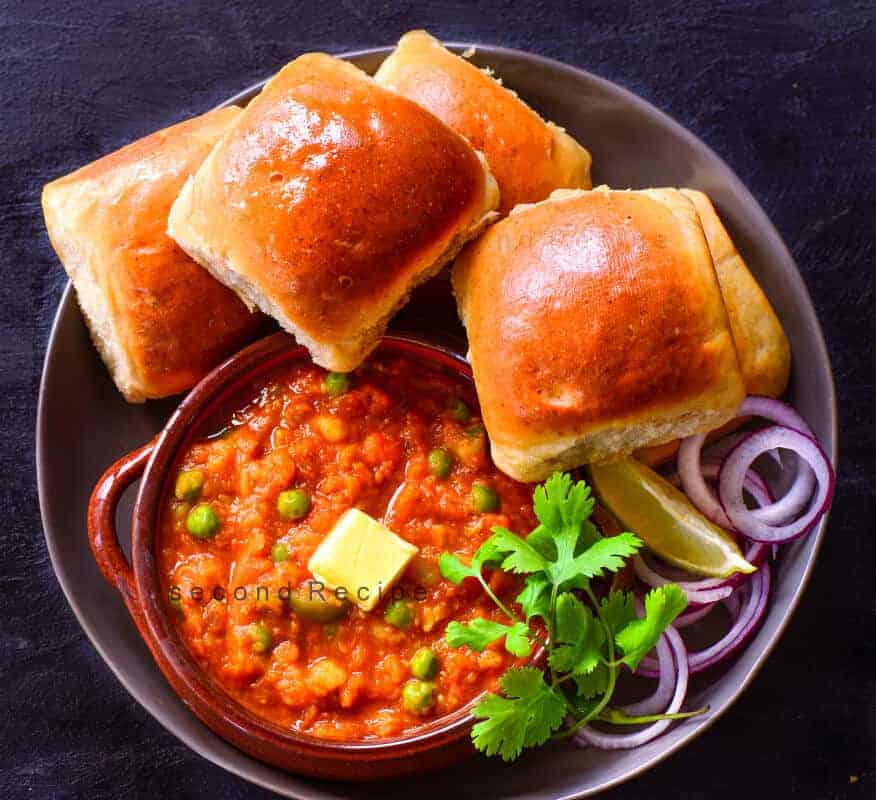 Instant pot pav bhaji Healthy pav bhaji recipe SecondRecipe
