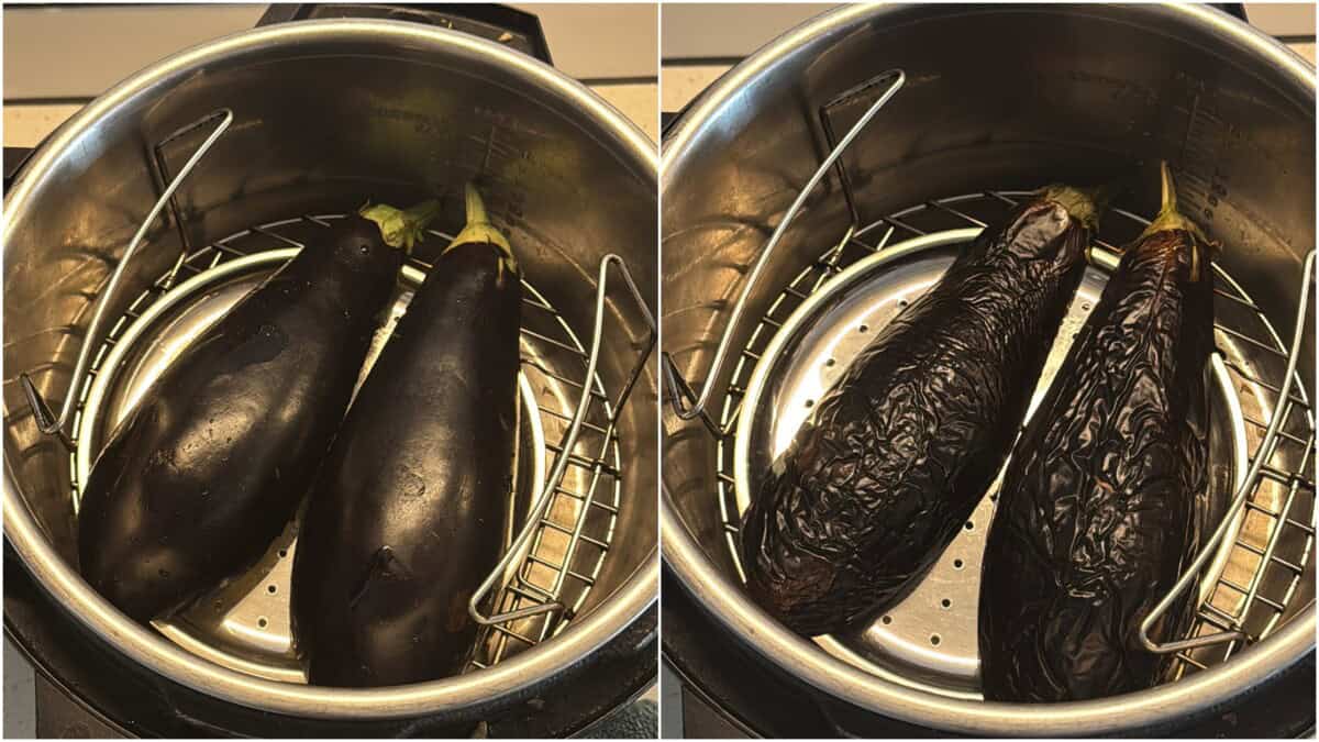 grill eggplants in air fryer