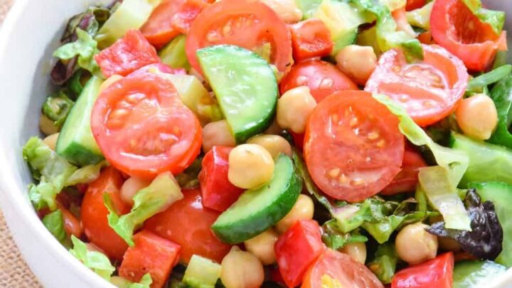 dijon mustard chickpea salad