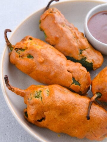 Air fryer michi bhajji