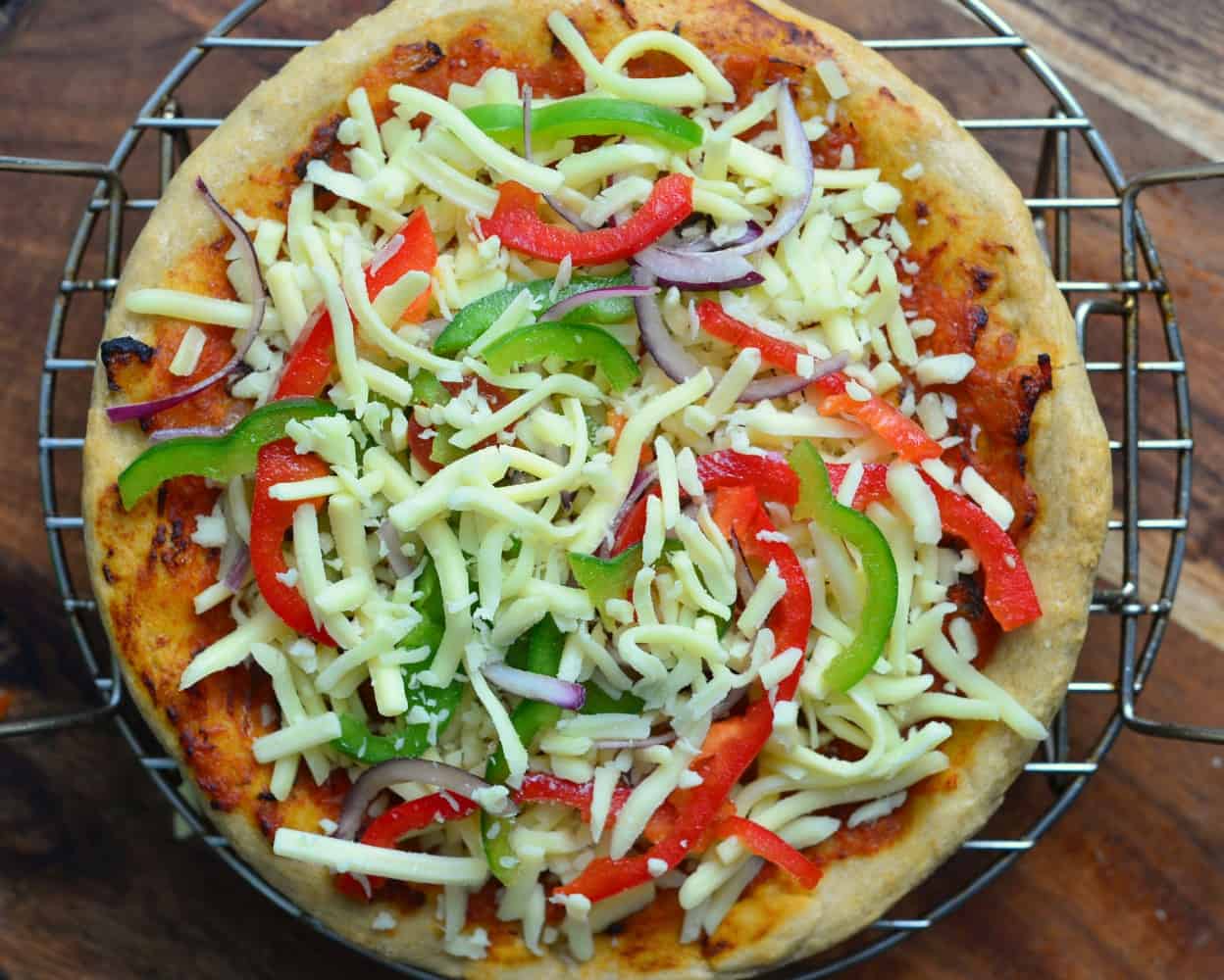 Veggie lovers pizza Veggie supreme pizza ( Air fryer / Oven
