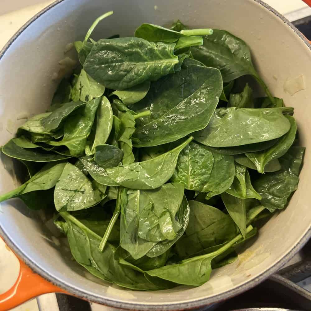 creamy vegan spinach pasta -easy one pot recipe - SecondRecipe