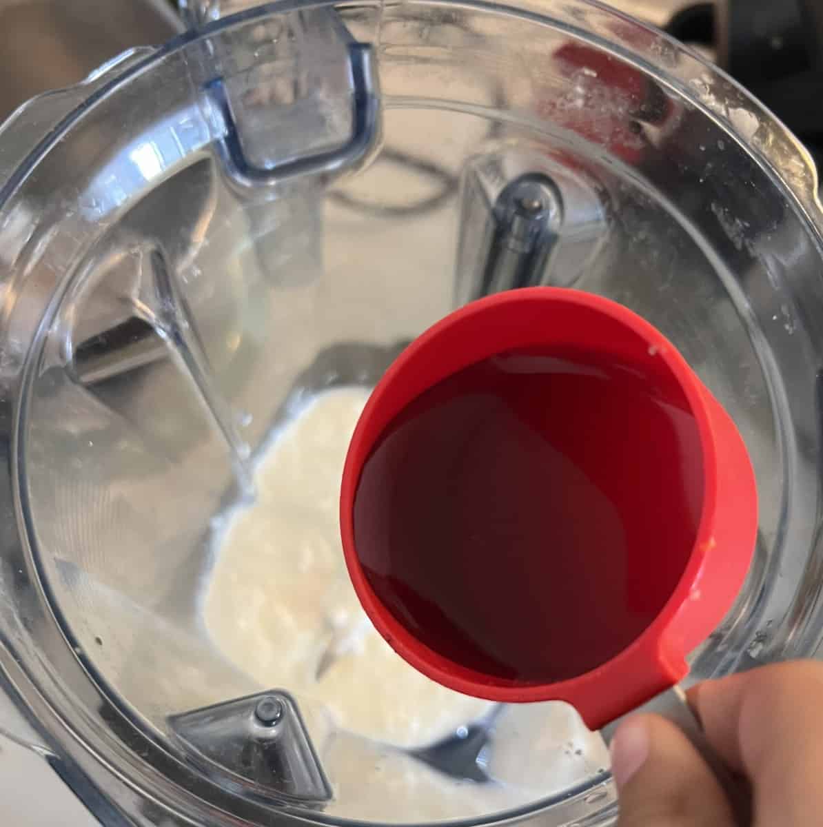 Frozen strawberry dessert Vitamix strawberry ice cream SecondRecipe