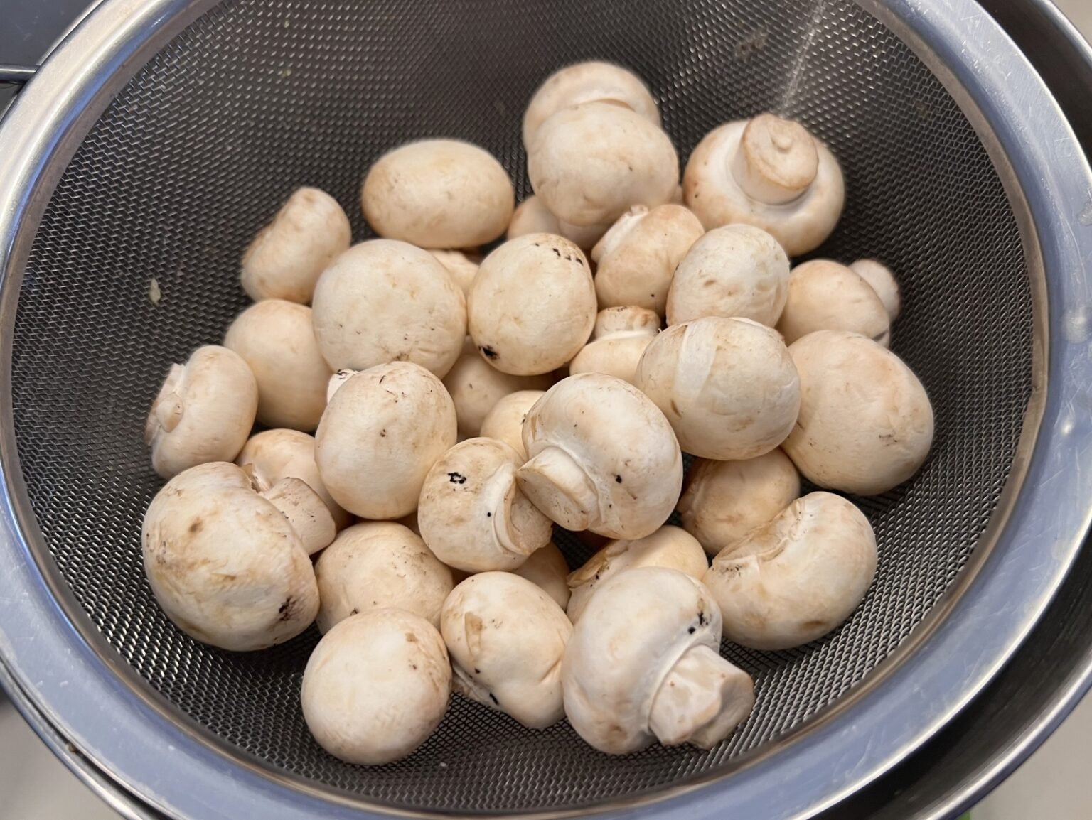 Air fried button mushroom recipe Air fryer button mushrooms