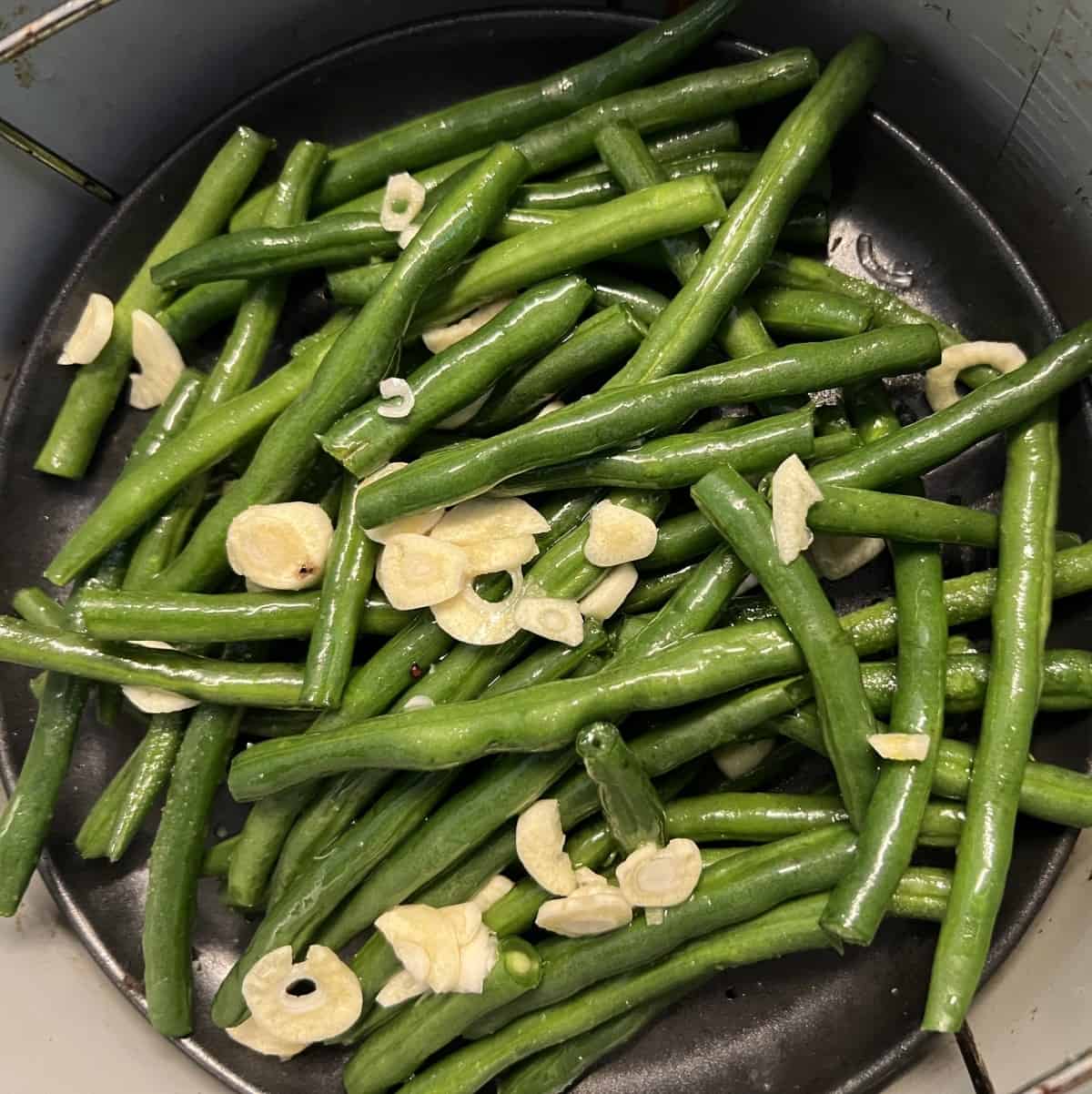 Air fryer beans air fryer frozen green beans SecondRecipe