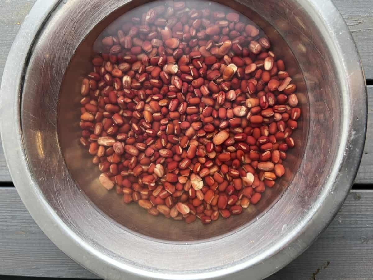 vegetable azuki bean soup vegan adzuki beans soup SecondRecipe