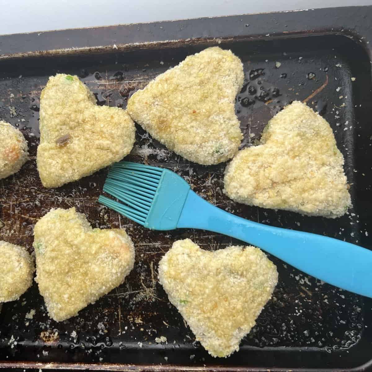 Air fried veg cutlets Air fryer railway cutlets SecondRecipe