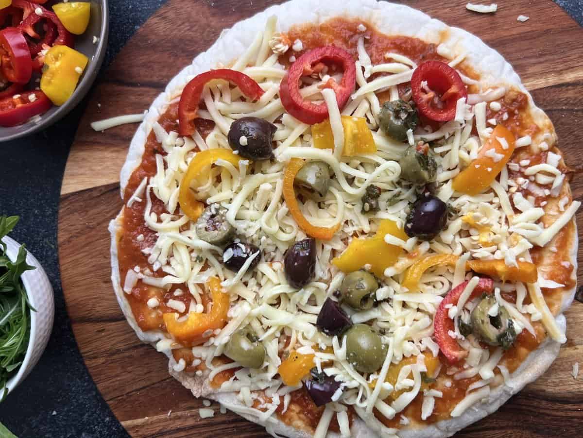 Air fryer pizza with premade crust air fryer pizza SecondRecipe