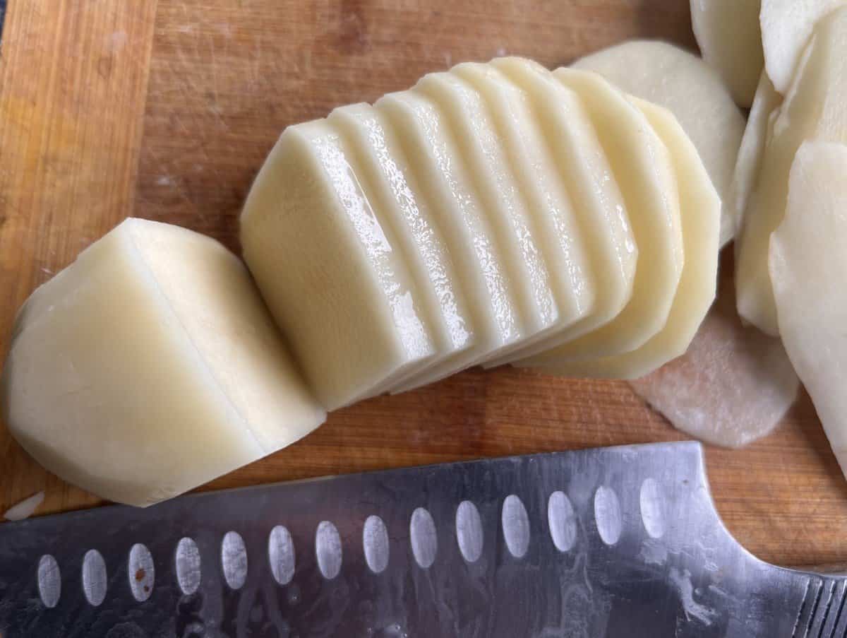 Air fryer Christmas potatoes potato christmas tree SecondRecipe