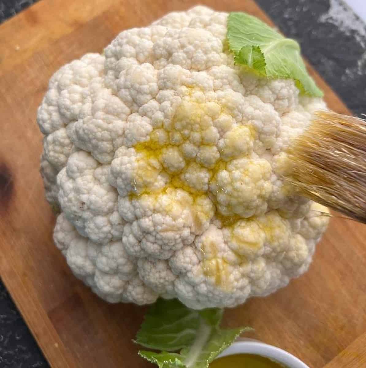 Air fryer whole cauliflower Whole roasted cauliflower SecondRecipe
