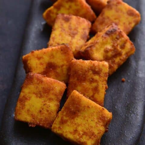 Easy Air fryer paneer recipe - SecondRecipe