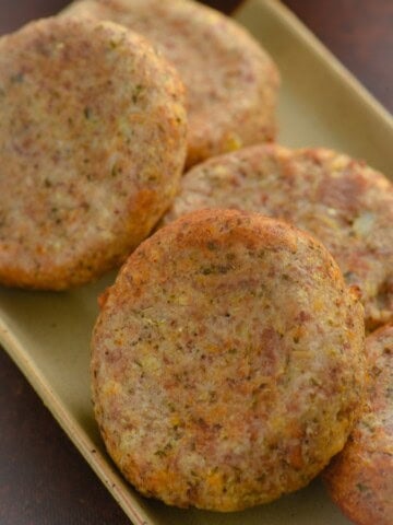 Air fryer banana cutlets