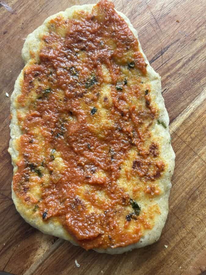 Air Fryer Naan Pizza - Chenée Today