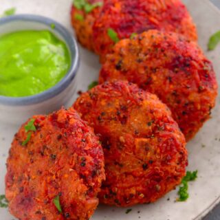 leftover rice vegetable cutletAirfryer rice cutlets - SecondRecipe