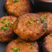 air fryer cauliflower cutlets