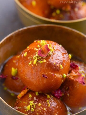 air fryer gulab jamun (with khoya) 2025
