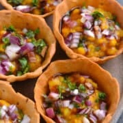 air fryer dal pakwan chaat