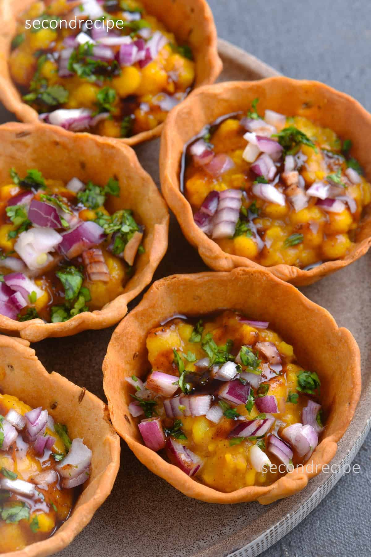 air fryer dal pakwan chaat