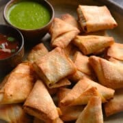 chana dal samosa in air fryer
