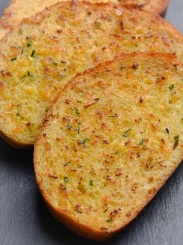 homemade garlic bread