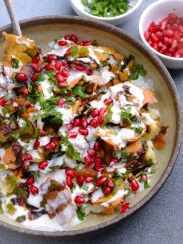 palak patta chat airfryer