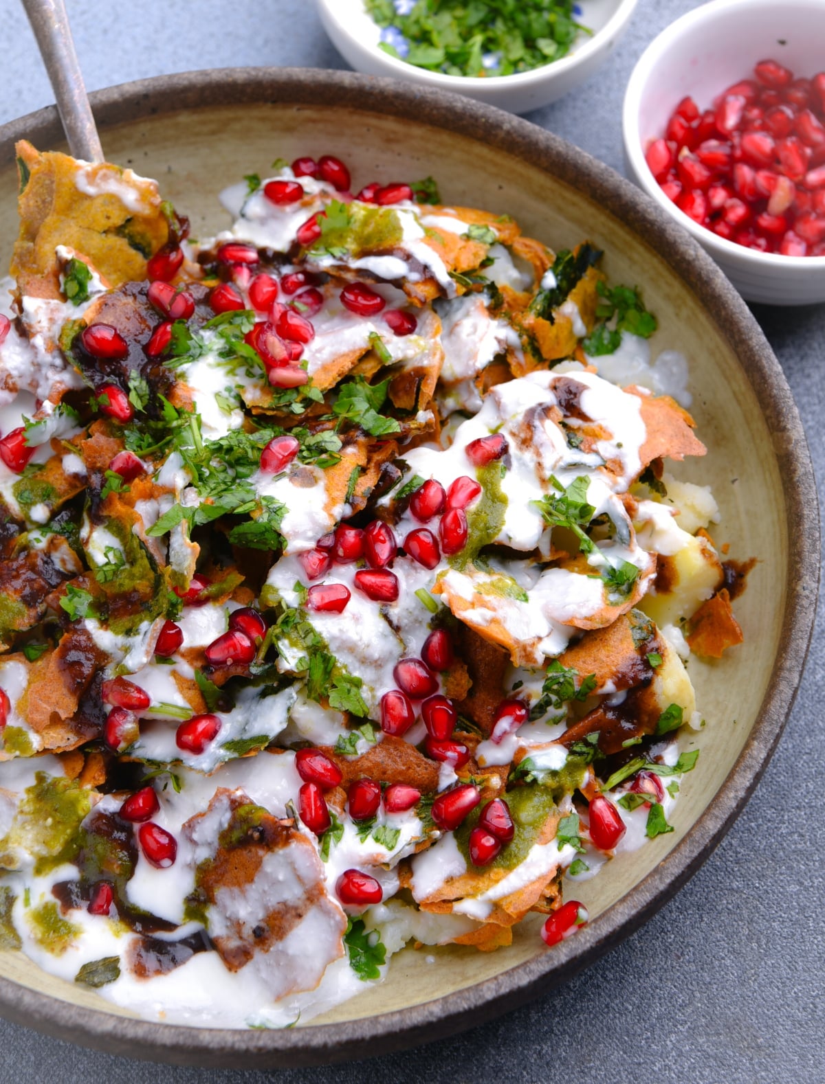 palak patta chat airfryer