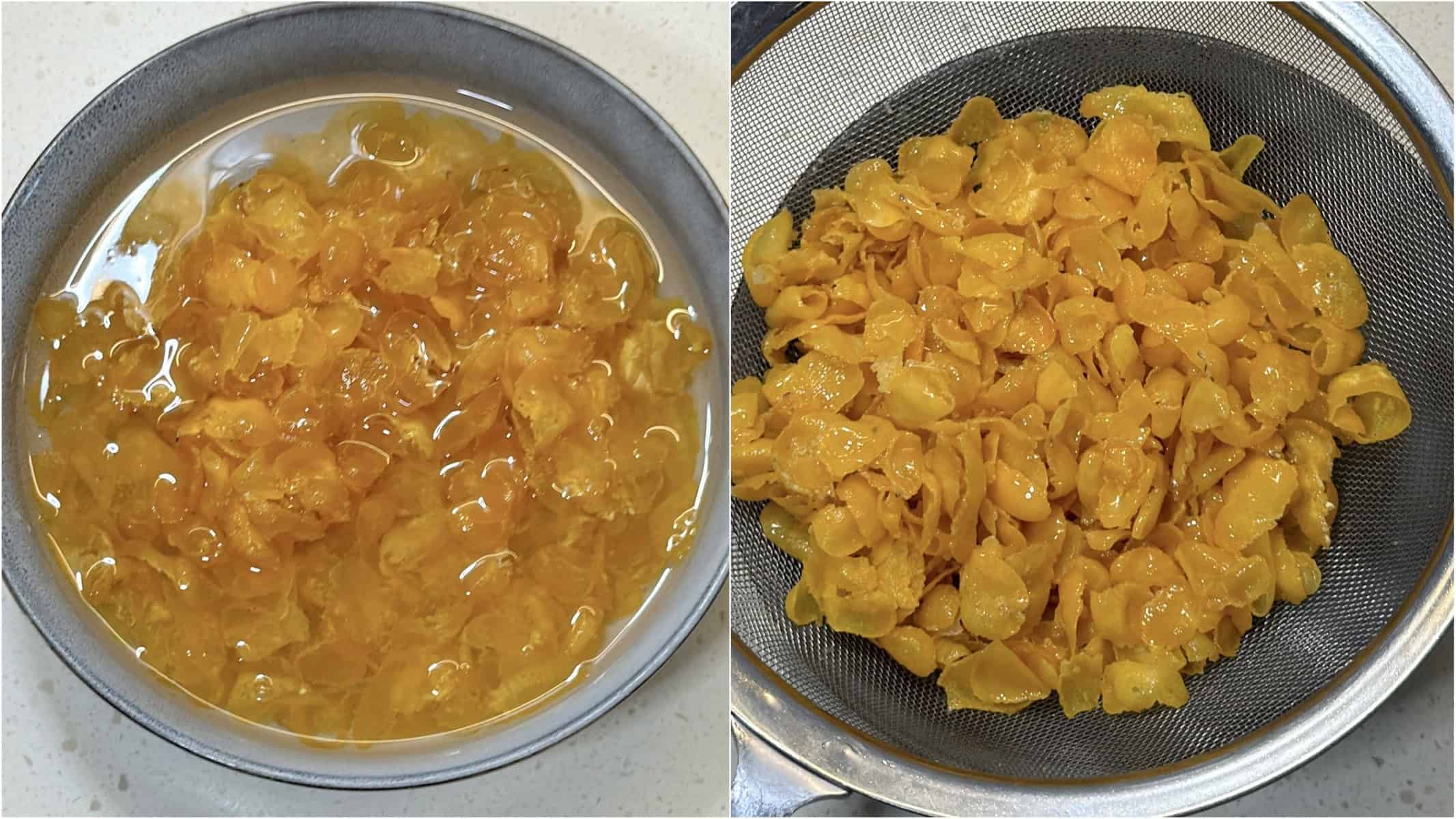 Raw cornflakes dipped in water and drained for air fryer chivda recipe