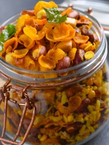 Air fryer cornflakes mixture