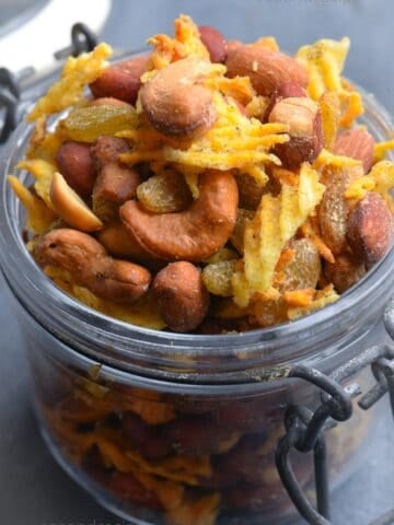 dry fruit chivda in airfryer