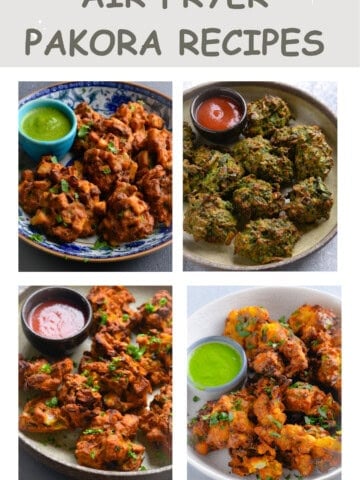 Air fryer pakora recipes