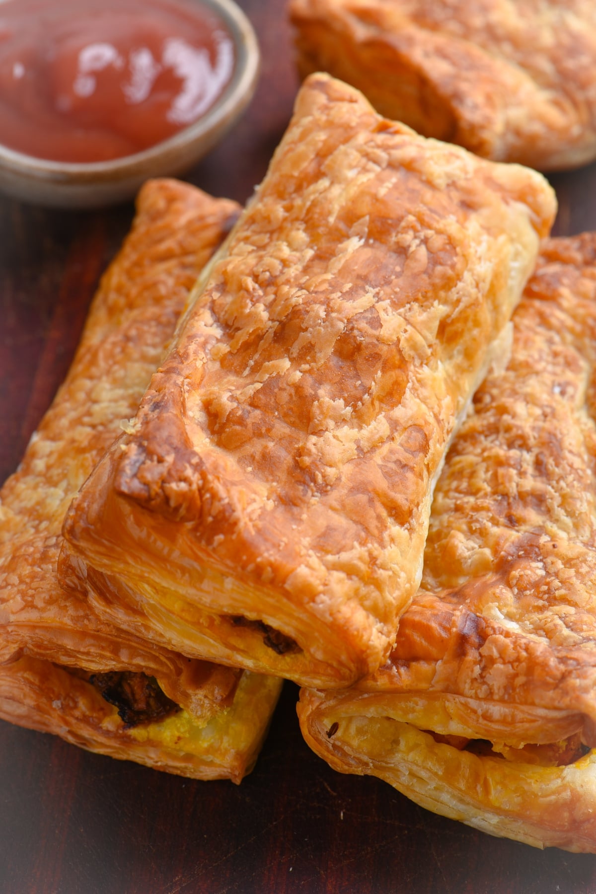 air fryer paneer puffs