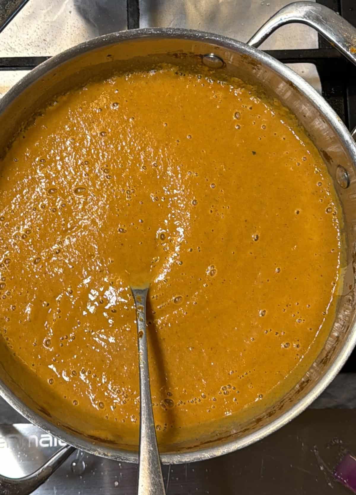 Smooth tomato cashew gravy for air fryer Shaam Savera kofta