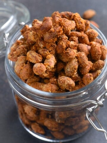 air fryer masala peanuts
