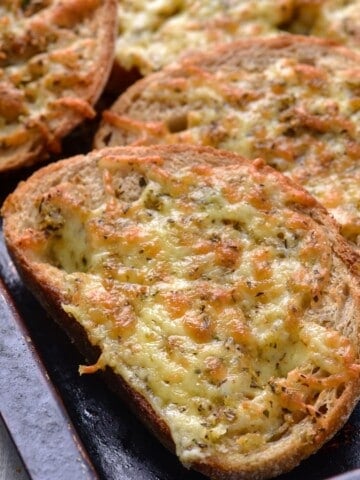 cheesy garlic bread