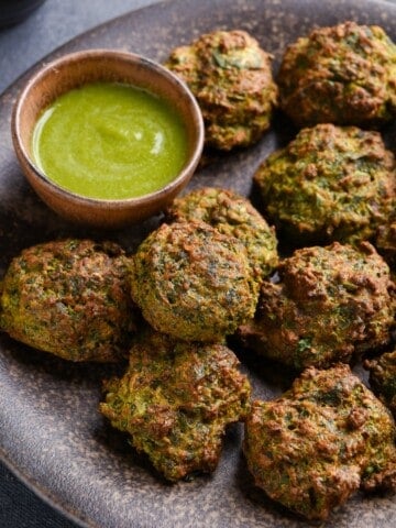 methi pakora air fryer