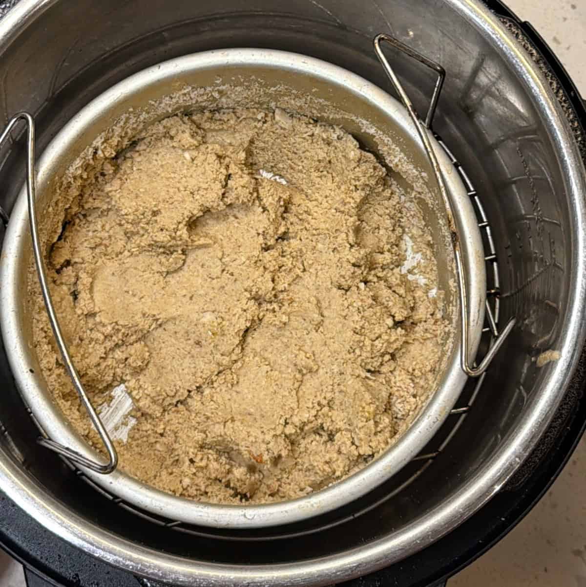 roasted oats coconut and almond flour mixture for air fryer oats ladoo