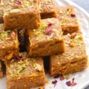 air fryer sattu burfi