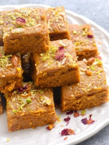 air fryer sattu burfi