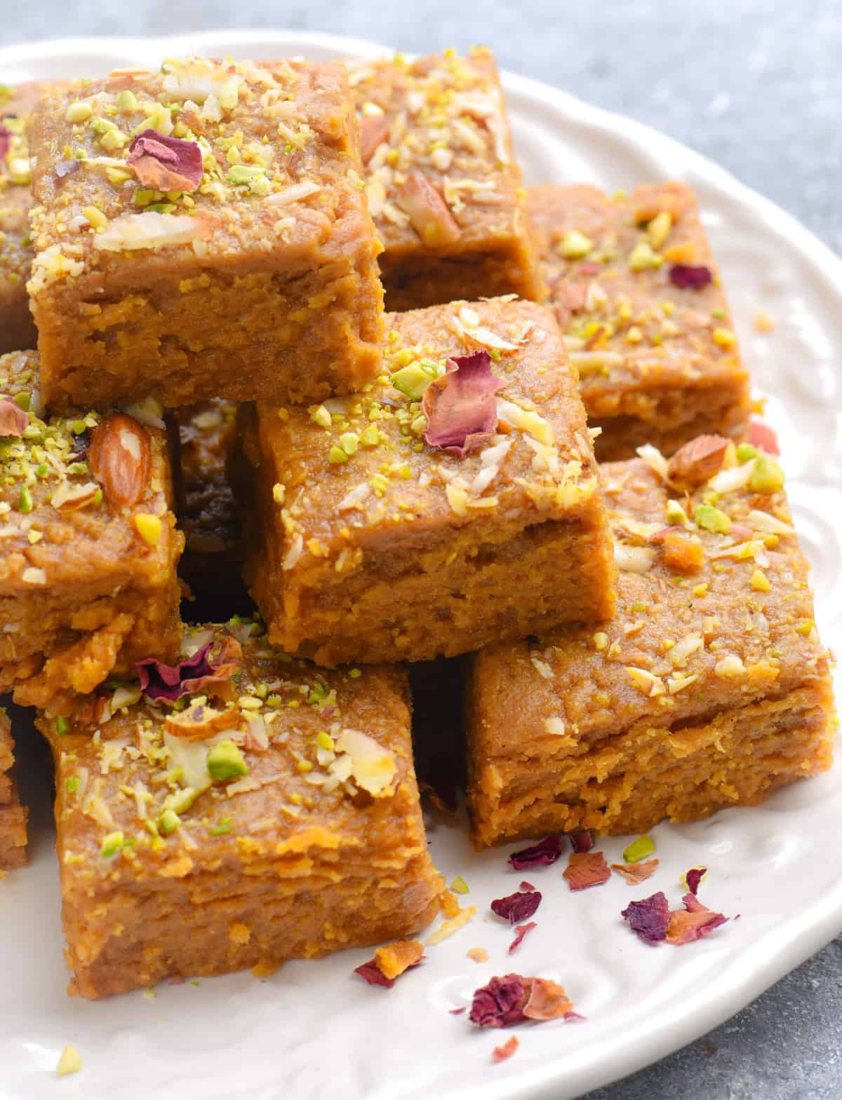air fryer sattu burfi
