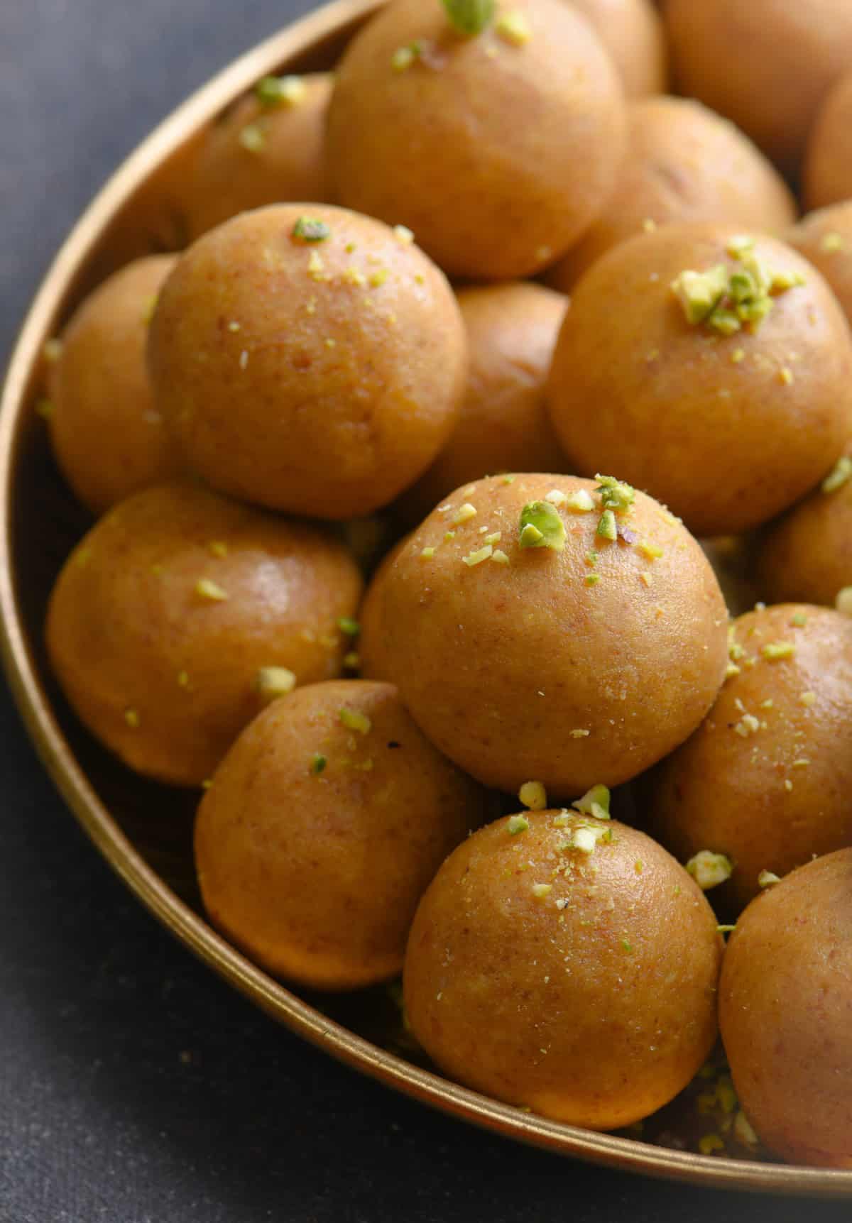 easy besan ladoo air fryer