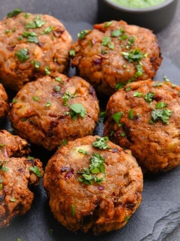poha cutlet air fryer