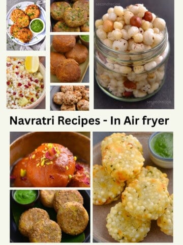 navratri air fryer recipes